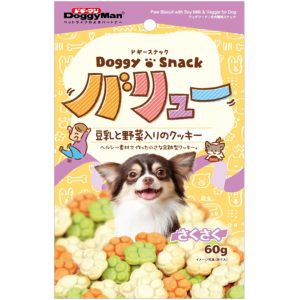 DM-81988 Doggy Snack Soybean Milk & Veggie Cookies 60g
