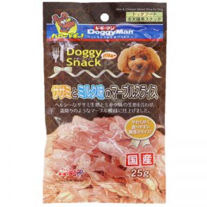 DM-82107 Doggy Snack Chicken & Milk Flavored Mixed Slice - 25g
