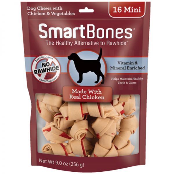 SMB-0201 SmartBones Chicken Classic Bone Chews