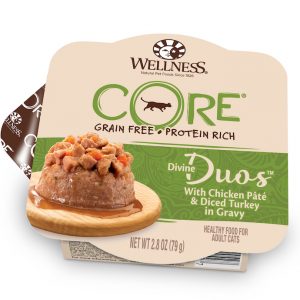 WN-CCDDCT Chicken Paté & Diced Turkey- CORE Divine Duos - Wellness