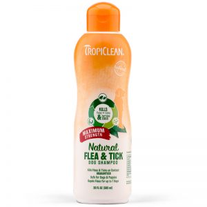 Tropiclean Natural Flea & Tick Shampoo Maximum Strength