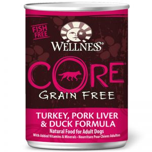 WN-CanCoreTurk/Duck CORE Grain Free Turkey, Pork Liver & Duck - Wellness - Silversky