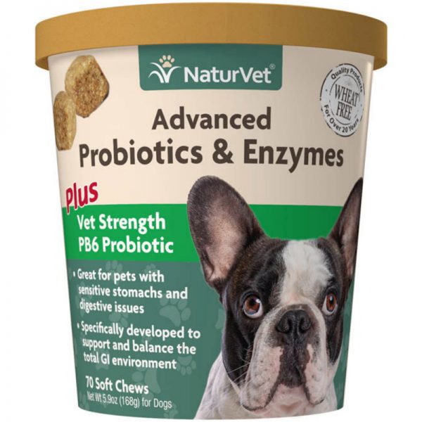 Advanced Probiotics & Enzymes - NaturVet - Silversky
