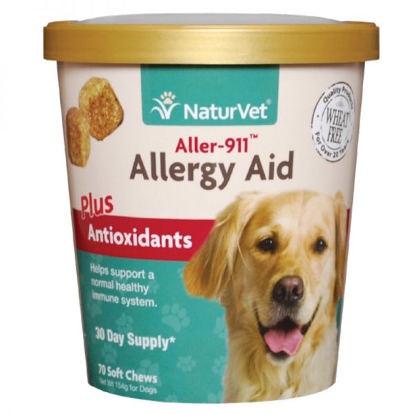Aller-911® Allergy Aid Plus Antioxidants - NaturVet - Silversky