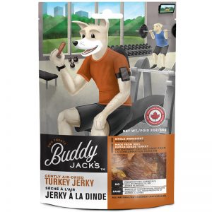 CJ1703 Buddy Jack's Gently Air-Dried Turkey Jerky - Canadian Jerky - Silversky