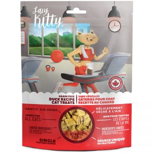 CJ3002 Canadian Jerky Lazy Kitty Grain Free Duck Recipe Cat Treats - Silversky (2)
