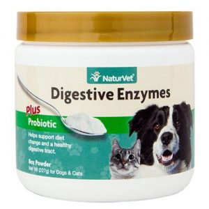Digestive Enzymes Powder Plus Pre & Probiotics - NaturVet - Silversky