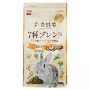 Gex Saishoku Kenbi 7 Blend 5yrs Rabbit 800g (1) - GEX - ReinBiotech
