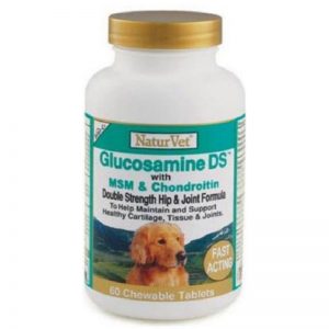 Glucosamine Double Strength with MSM & Chondroitin - NaturVet - Silversky