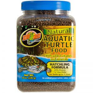 Natural Aquatic Turtle Food – Hatchling Formula 226g - Zoo Med - Reinbiotech