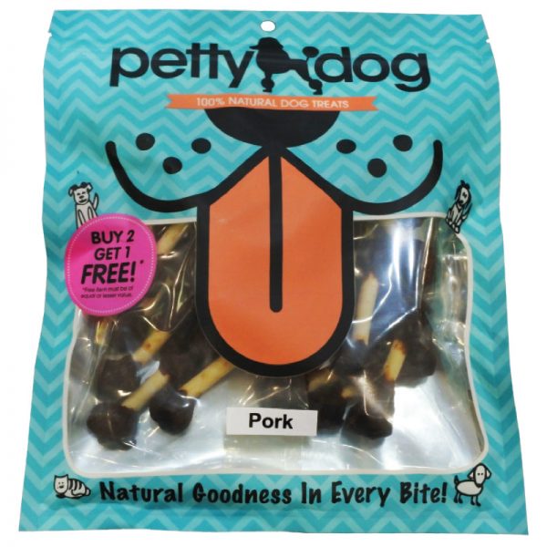 PD016 Pork Dumbell (1) - Petty Dog - Silversky