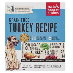 E2C Dehydrated Grain-Free Turkey Recipe (Embark) - The Honest Kitchen - Roots Technologies