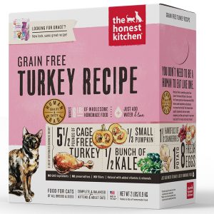 The Honest Kitchen Dehydrated Grain-Free Turkey Recipe (Grace)