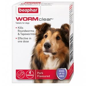 Wormer Tablets Wormclear Large Dog - Beaphar - Adec Distribution