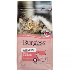 B68 Cat Salmon 1.5kg - Burgess - Yappy Pets