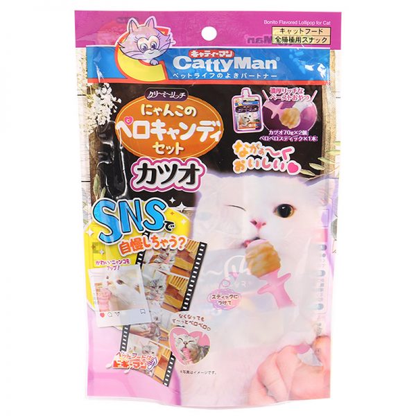 DM-82192 Lickable Lollipop DIY Set - Bonito (70g x 2) - CattyMan - Noble Advance
