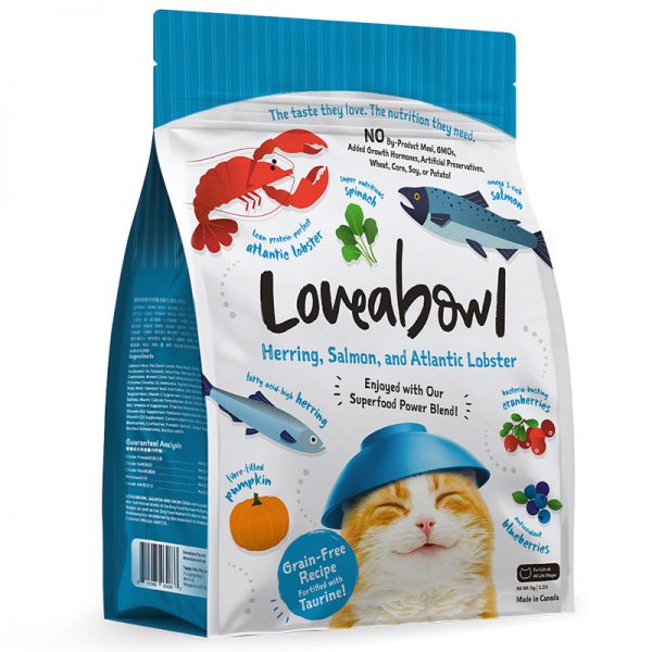 Herring, Salmon and Atlantic Lobster - Loveabowl - Yappy Pets