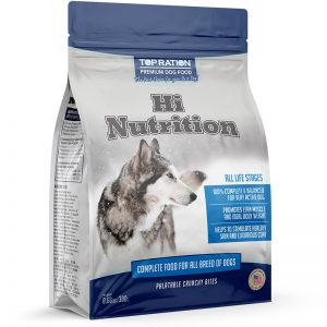 Hi Nutrition All Life Stages 300g - TopRation Dog Logo - Yappy Pets