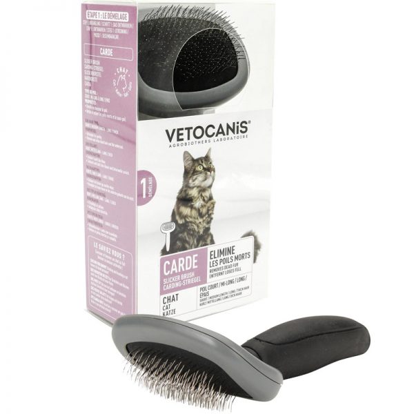 Vetocanis Carded Brush Small Cat - Vetocains - Adec Distribution