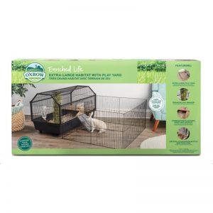Extra-Large Habitat with Play Yard Packaging (1) - Oxbow - Yappy Pets