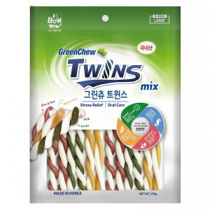 Green Chew Twins Large (250g)