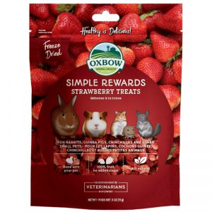 O411 Freeze Dried Strawberry Treats - Oxbow - Yappy Pets