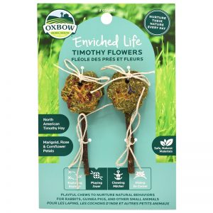 Timothy Flowers Enriched Life - Oxbow - Yappy Pets