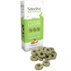Orchard Loops with Timothy Hay & Apple 80g (2) - Supreme - Rein Biotech