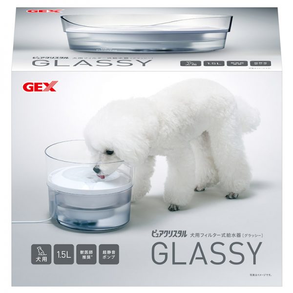 GX926623 Pure Crystal GLASSY DOG 1.5L