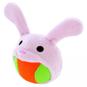PR66282 Rabbit Gabuccho Balls Zoo Zoo Dog Toys (1) - Rabbit