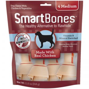 SMB-0206 SmartBones Chicken Classic Bone Chews