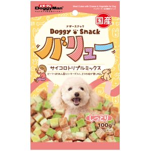 Doggy Snack Triple Mix Dice 100g