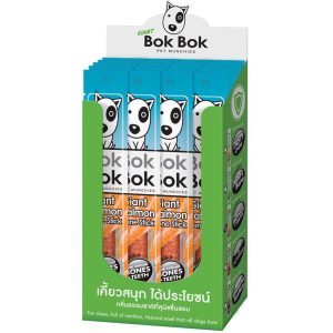 BB1004 Bok Bok Giant Salmon Bone Stick (20pcpack)