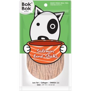 BB1106 Bok Bok Salmon Bone Sticks 50g