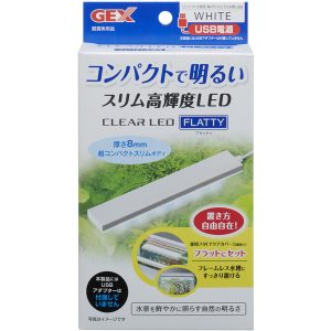 GX041593 Gex Clear LED Flatty White - USB