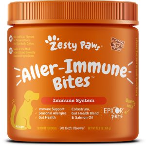 Z012A Aller-Immune Bites (Apple and Peanut Butter) - Zesty Paws