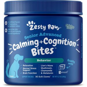 Z122 Zesty Paws Behaviour Senior Advanced Cognition Bites (Chicken)