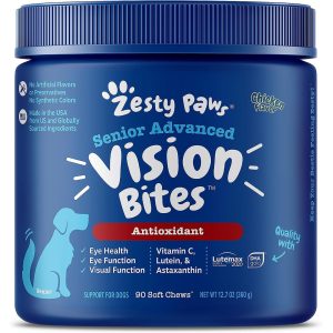 Z172 Zesty Paws Antioxidant Senior Advanced Vision Bites (Chicken)