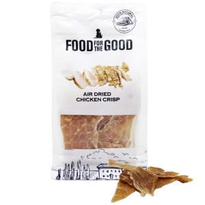 FFTG-9241 Food For The Good - Air Dried Chicken Crisp Cat & Dog Treats [Wt 100g]