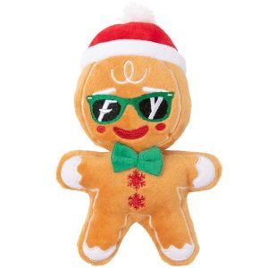 FY74807 Jolly Gingerboi - Dog Toy FuzzYard Christmas Toys