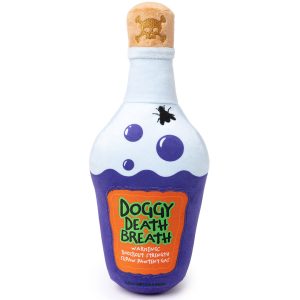 FuzzYard Halloween Plush Dog Toy - Doggy Death Breath Potion