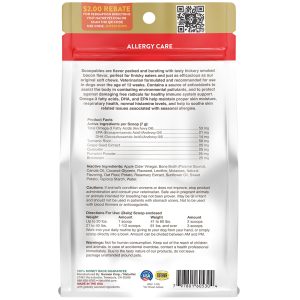 NV-SCOOP-AA NaturVet Scoopables Aller-911 Allergy Aid Dog Supplement [Wt 11 oz ]