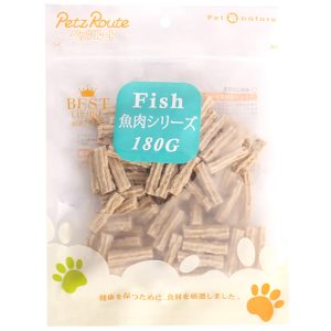 PR9194 Petz Route Fish Twisted Stick Dog Treats (180g)