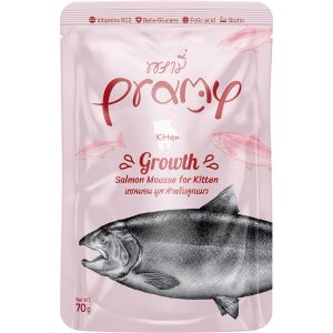 Pramy Growth Salmon Mousse for Kitten (70g)