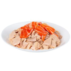 Pramy Sterilized Tuna Meat Topping Salmon in Jelly for Adult Cat (70g)