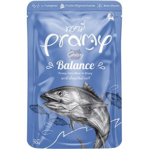 Pramy Balance Tuna Meat in Gravy for All Cats (70g)