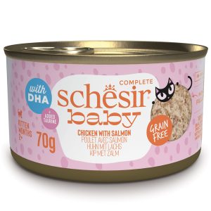 Schesir Baby Wholefood - Chicken with Salmon - Silversky
