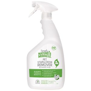 E-P98434 Simply Pet Stain and Odor Remover - Plant Based (32oz) - Nature's Miracle