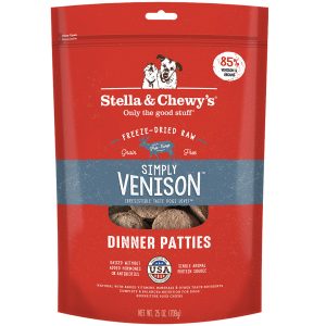 SC-FDV-25 Stella & Chewy's Simply Venison Dinner Patties - Silversky