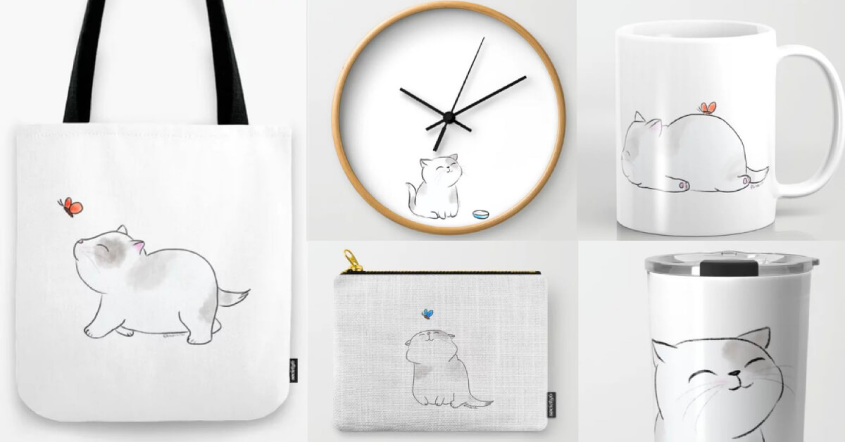 Suppawt Local & Community Cats With These Exclusive Cat Merch